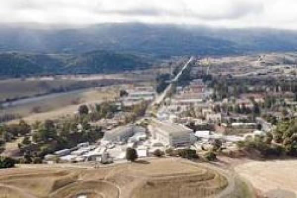 Aerial view of SLAC national lab