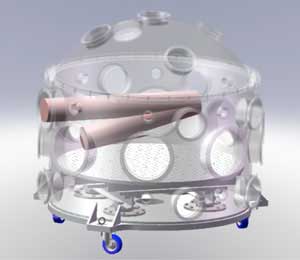 target chamber CAD drawing target chamber CAD drawing