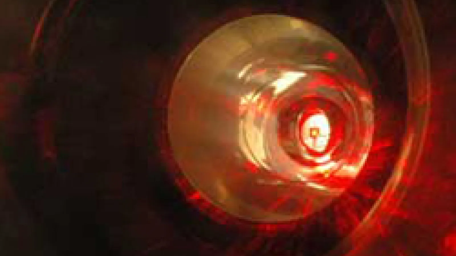 Photo taken looking down beamtube