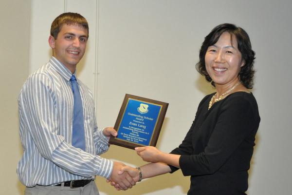 Evan Lang - Outstanding Scholar Award